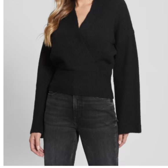 Guess Nora Wrap Sweater NWT - Picture 5 of 8